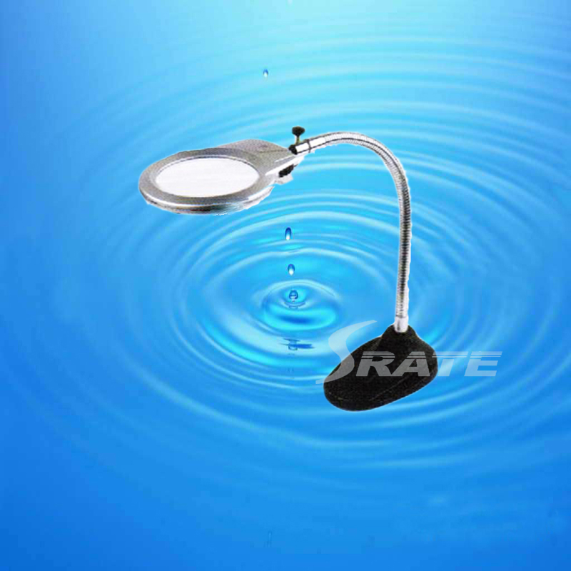 2.5X 5X Dual Power Bench LED Magnifier MG15118-A