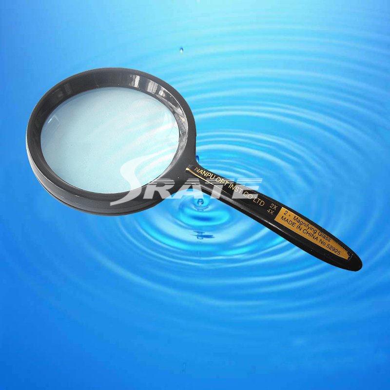 3X/5X Plastic Bifocal Hand Held Magnifying Glass MG86037