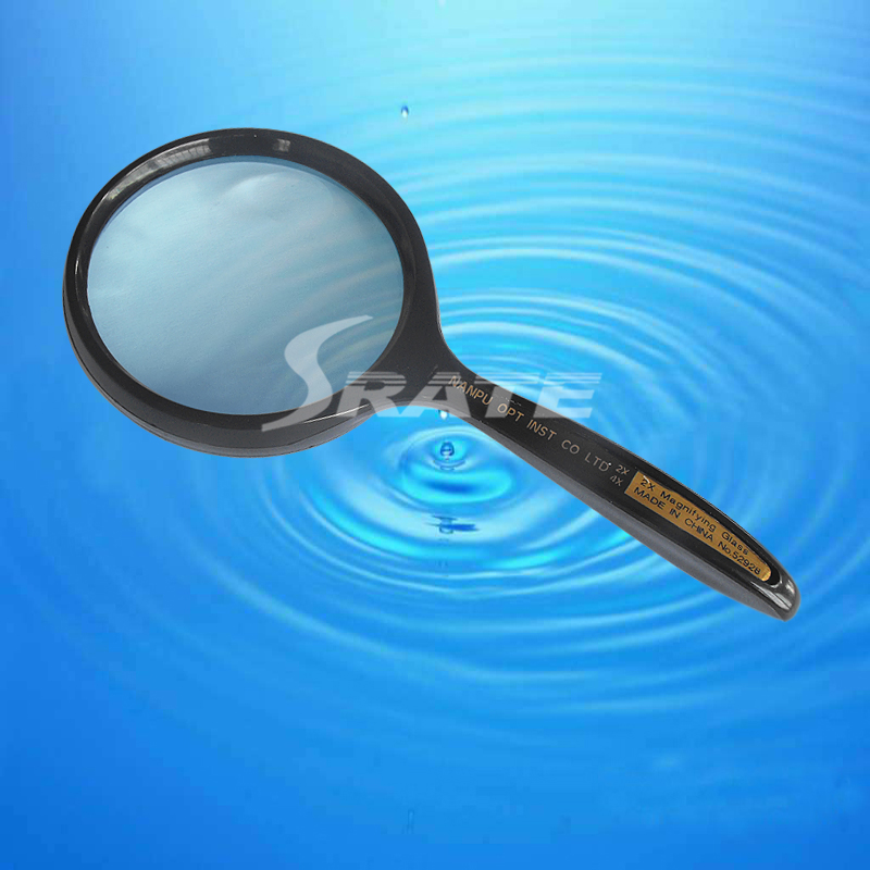 3X/5X Plastic Hand Held Bifocal Magnifying Glass MG86038