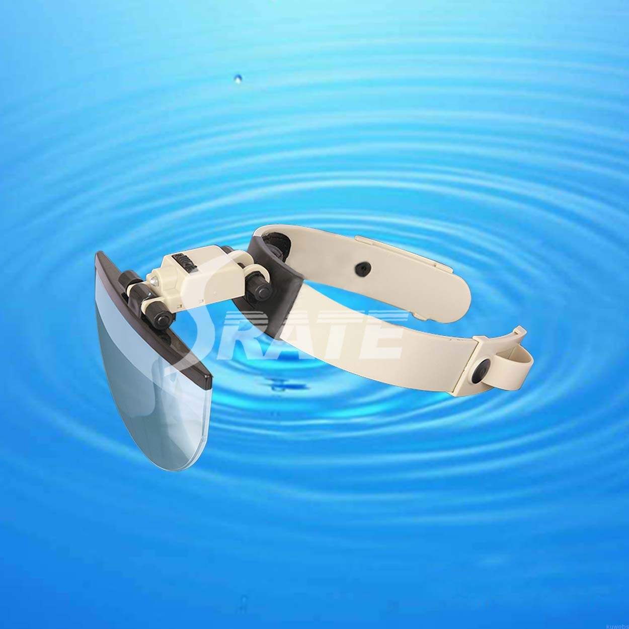 2X/3.5X/4.5X/5.5X LED Lighted Headband Magnifying Glass MG81003