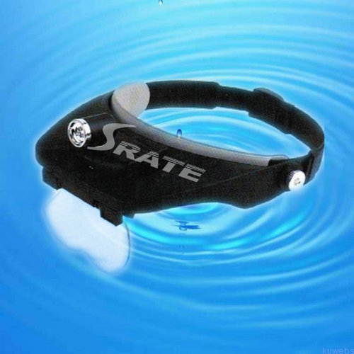 1.2X/1.8X/2.5X/3.5X LED Headset Magnifying Glass MG81001-C