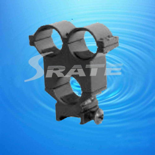 25.4mm Dual Hole Barrel Laser Flashlight Scope Mount Ring AS003
